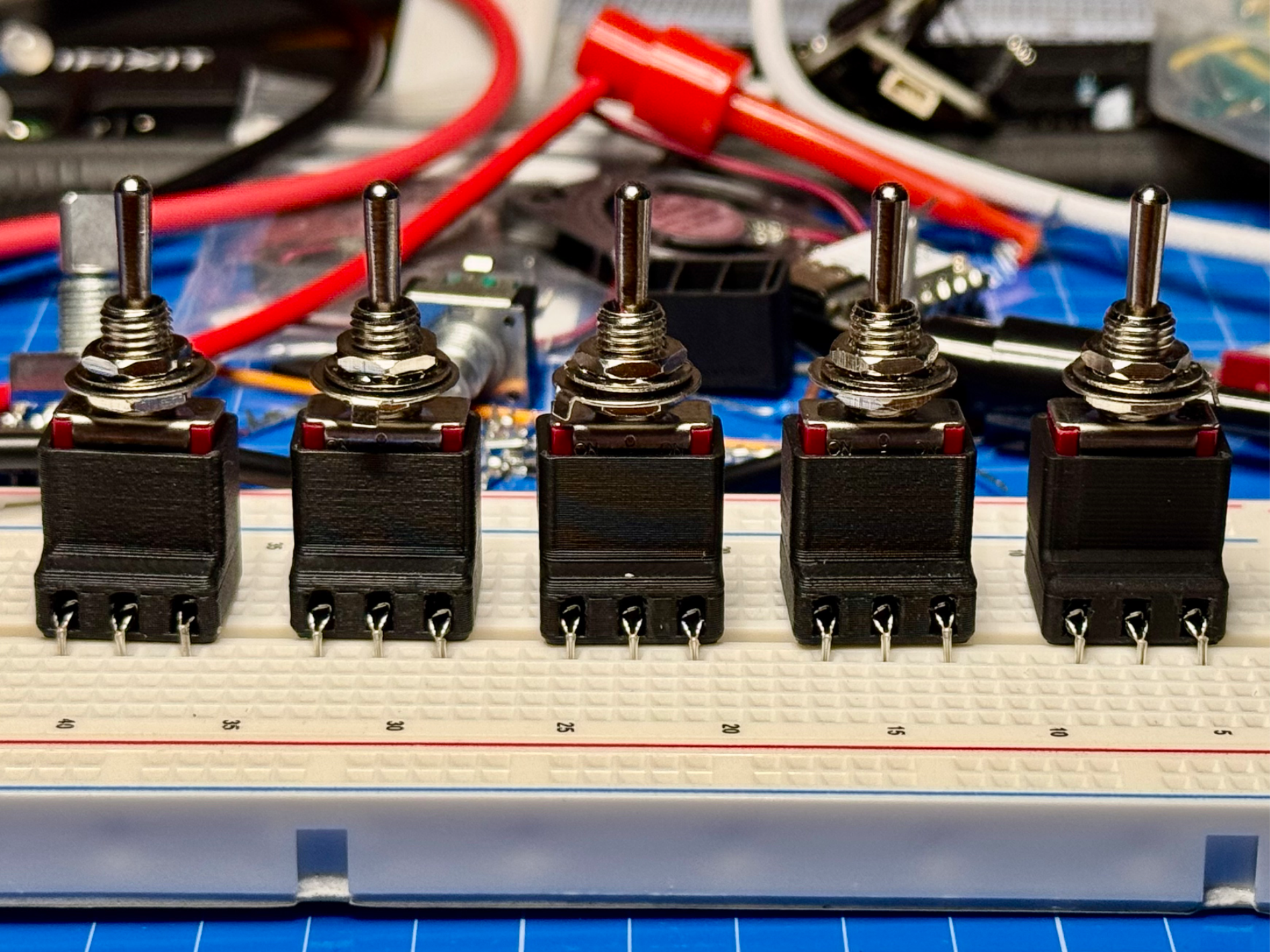 Toggle Switch Breadboard Adapter