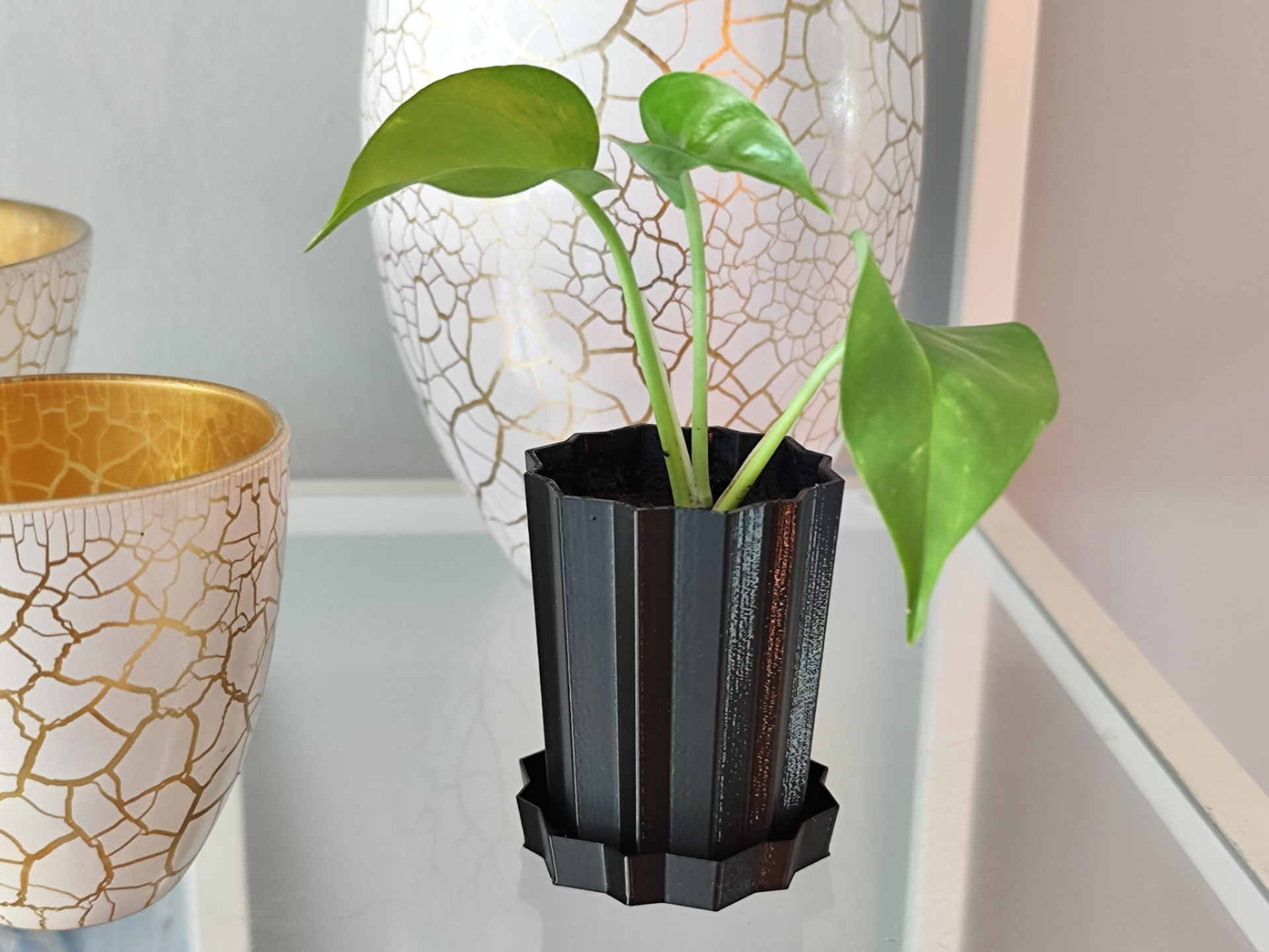 Mini Planter Pot With Plate
