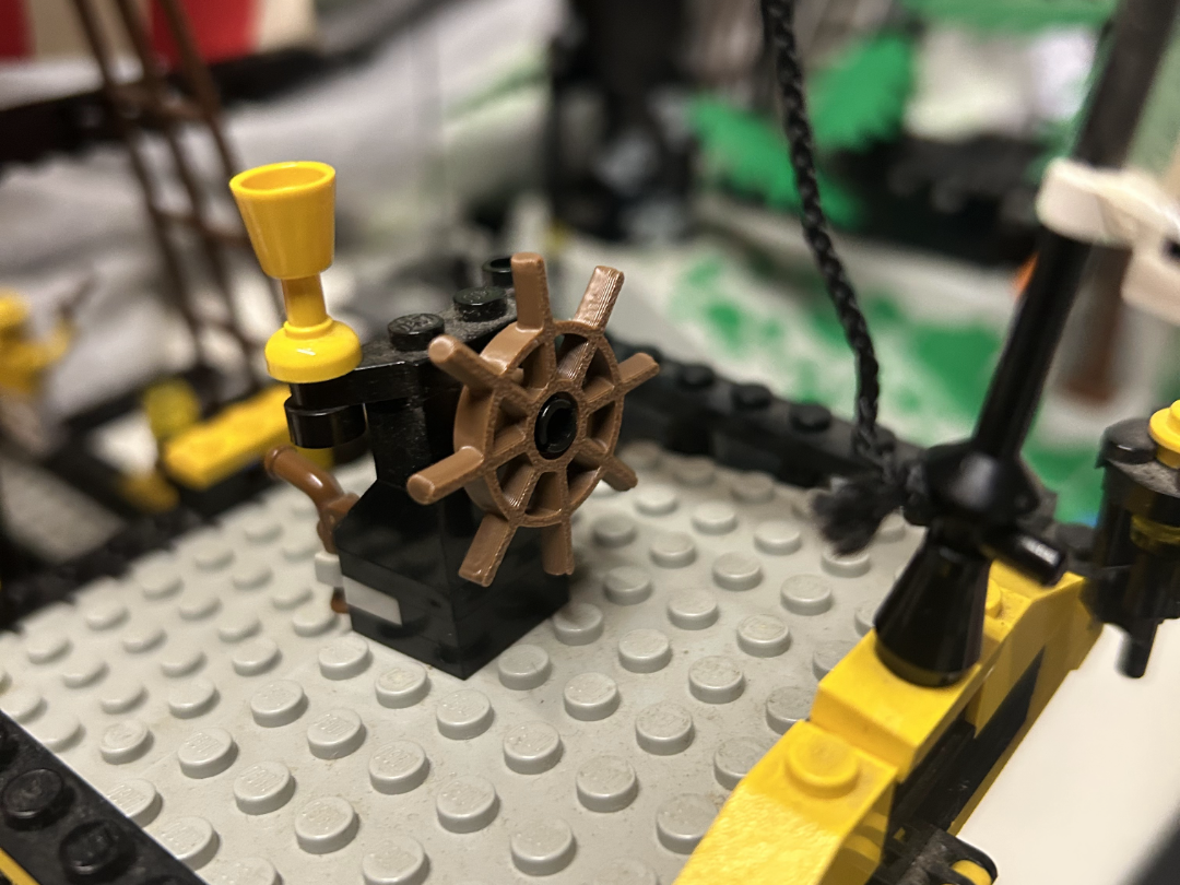 Brick Piraten Steuerrad