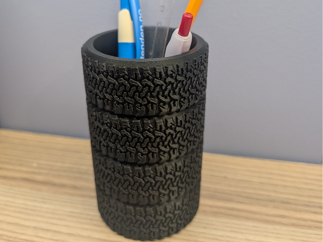 All Terrain Tire Pen holder