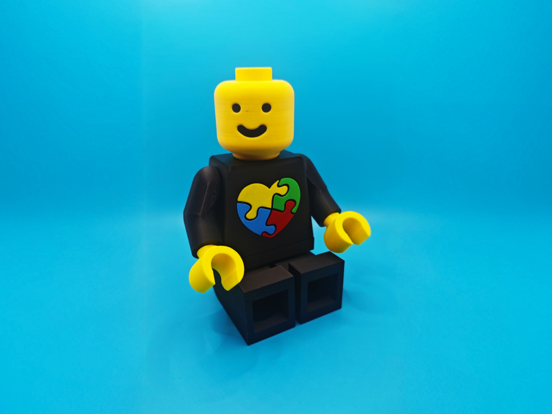 Brick Man - Autism Awareness (500%)