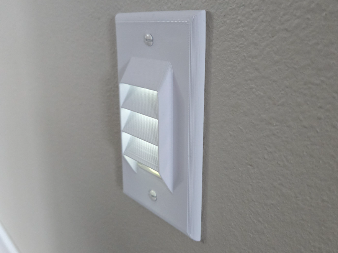 Decora Louver Wallplate for LED