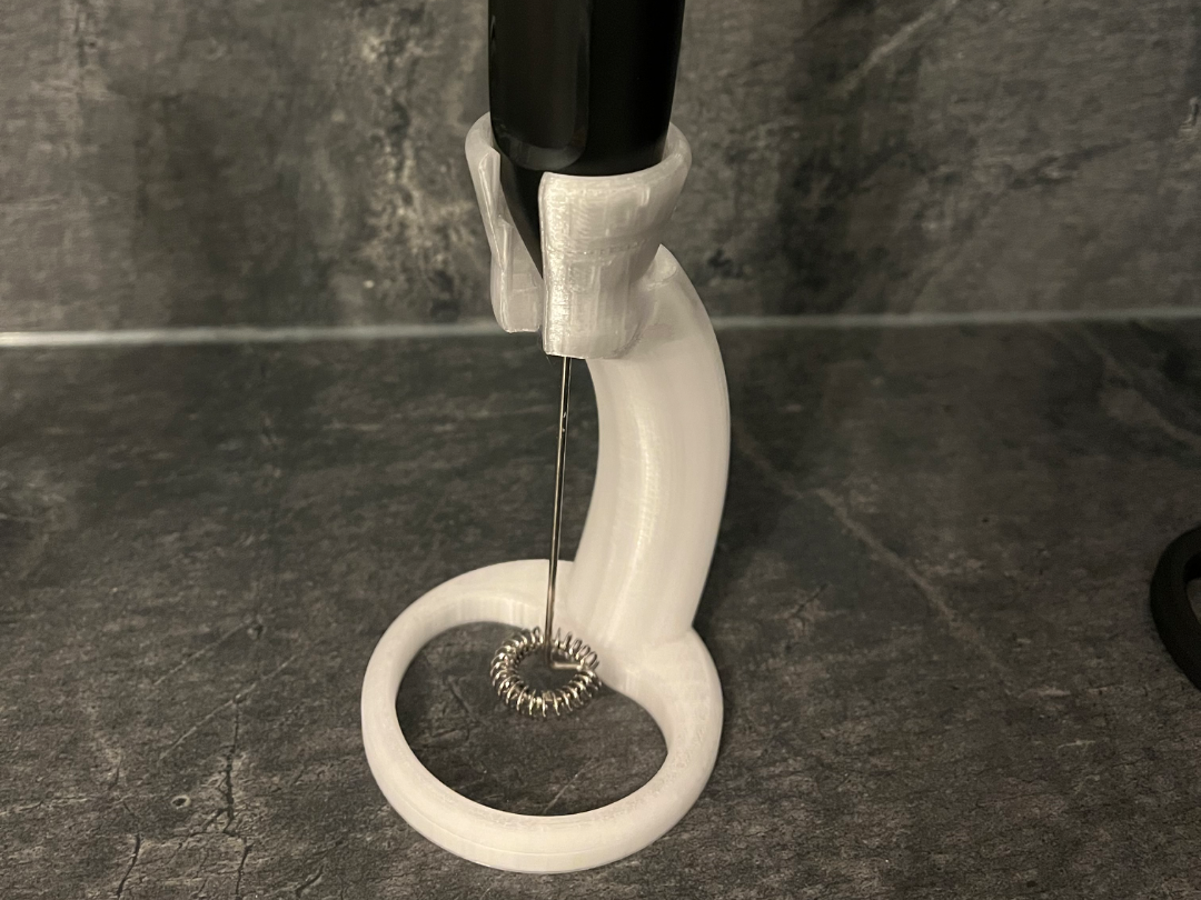 Milchaufschäumer Halter Kaffe Zubehör v2