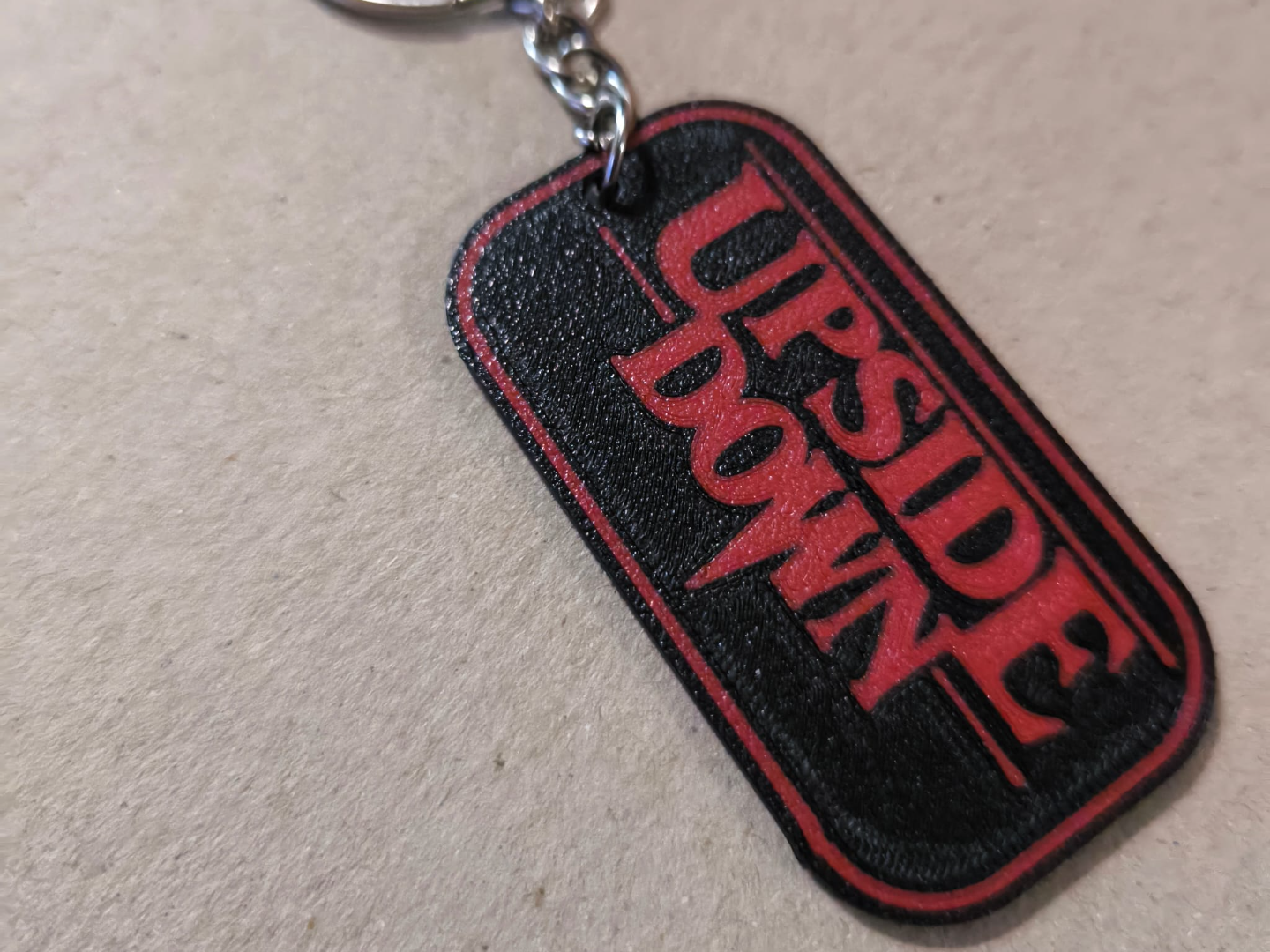 Upsidedow Keychain