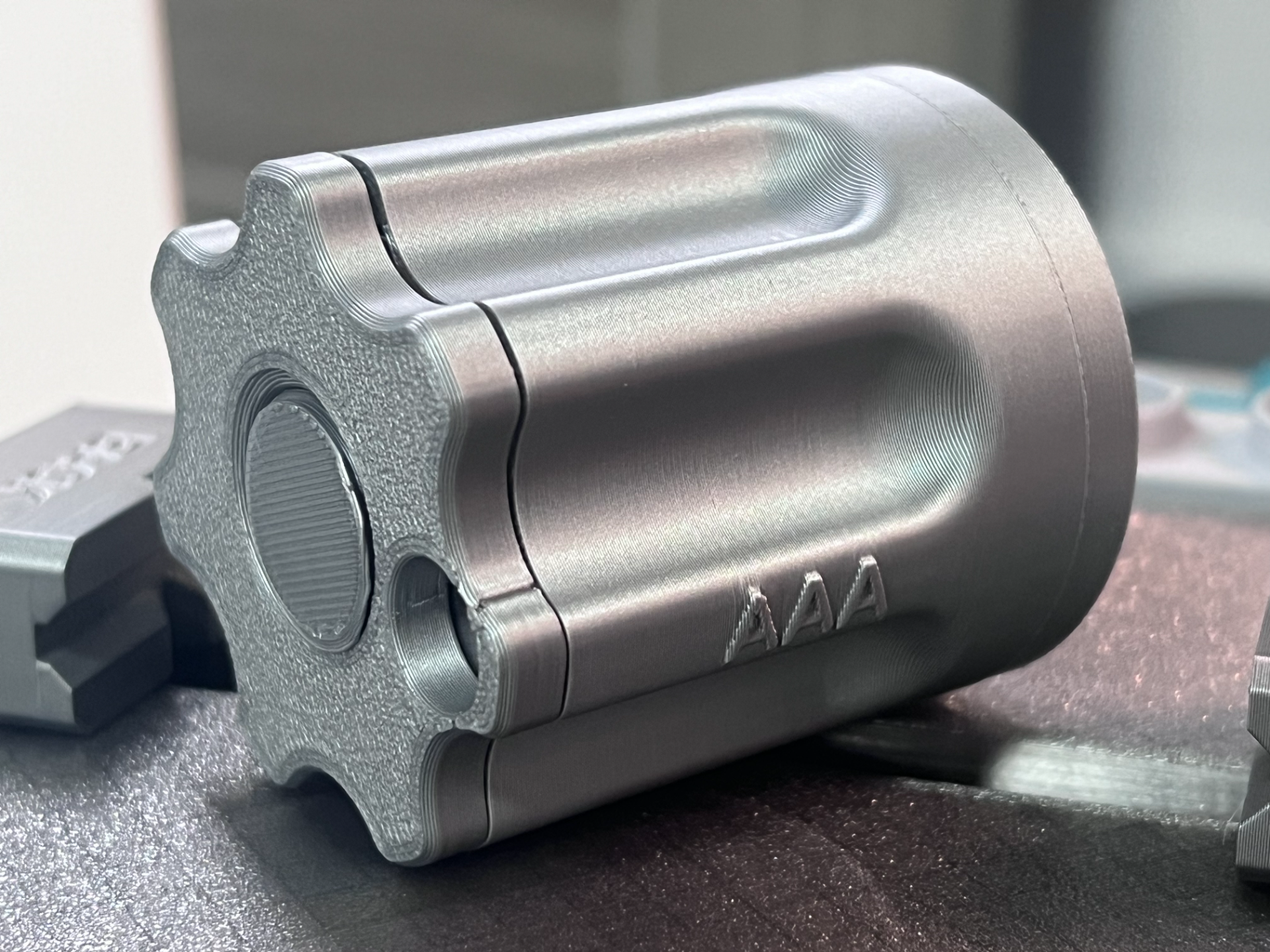 AAA and AA Western Revolver Battery Dispenser