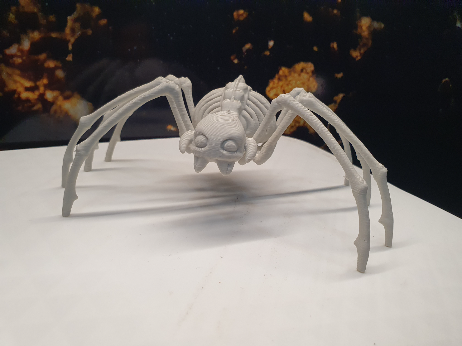 Knochen Spinne Halloween