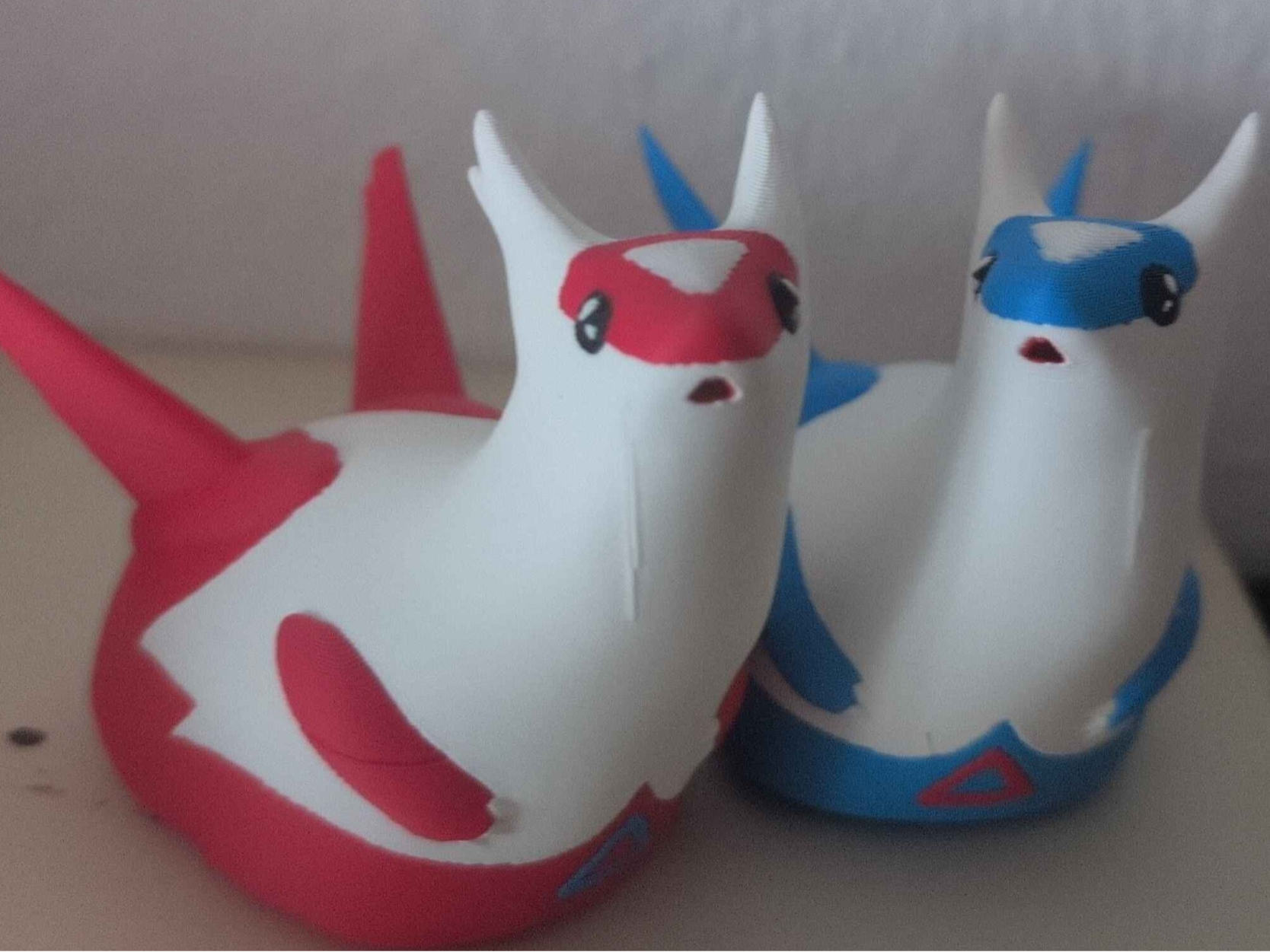 Latias and Latios Salt and Pepper Shakers