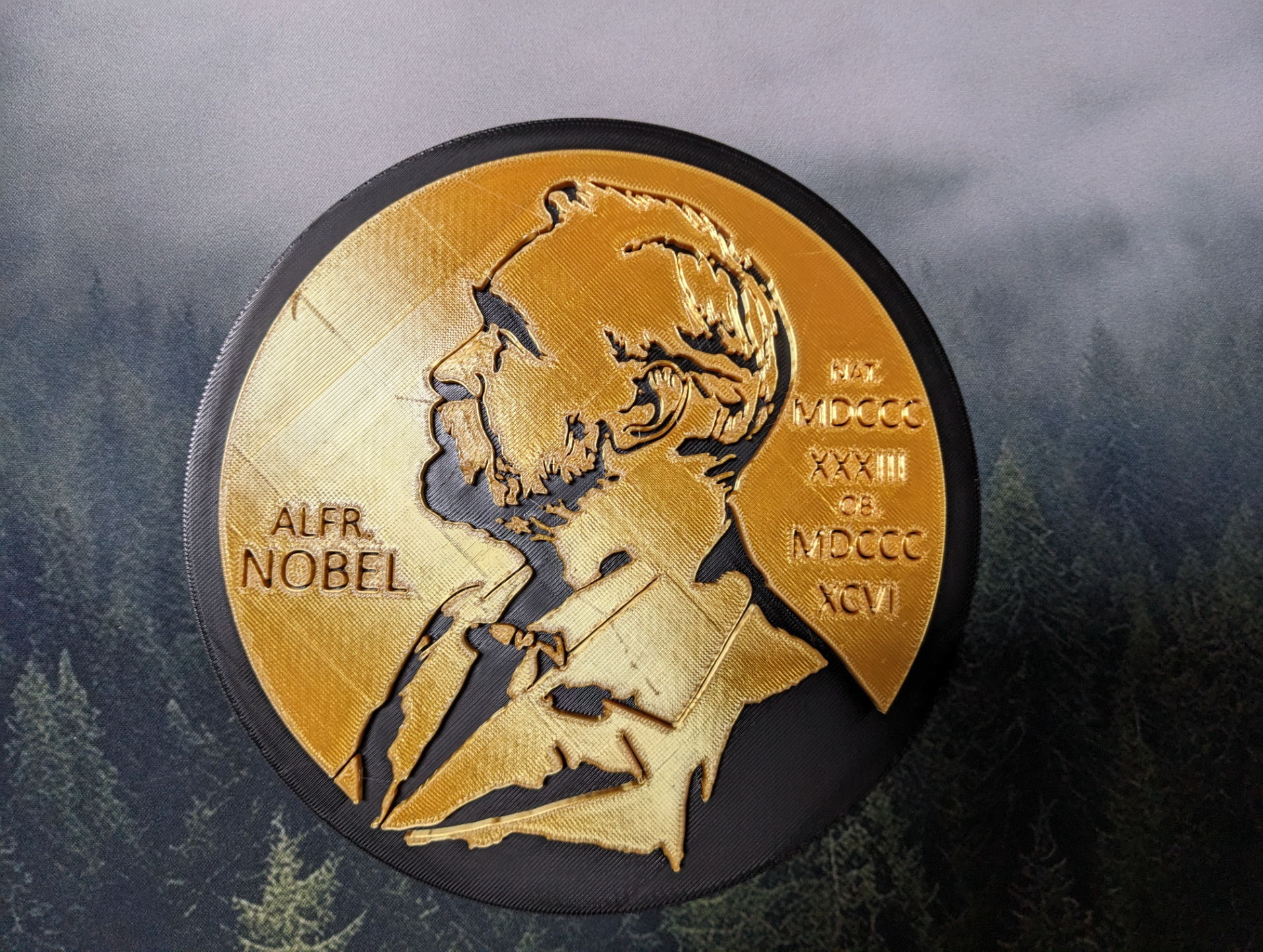 Alfred Nobel medal