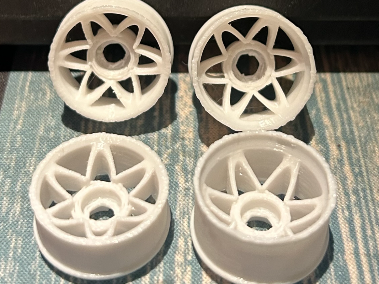 Mini-z MR03 wheels (type1) - Front and Back