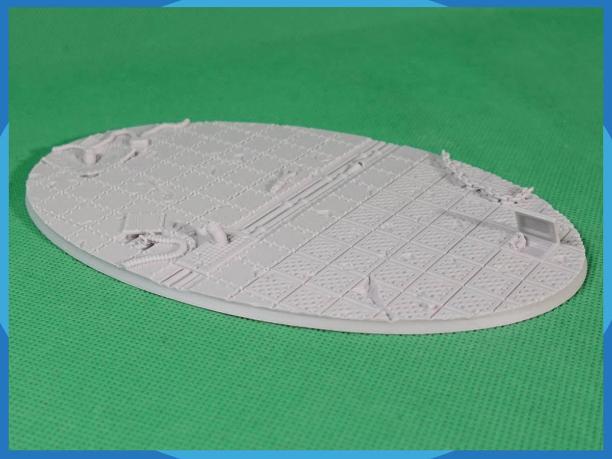 Industrial Style, Imperial Knight Base, 170x109mm