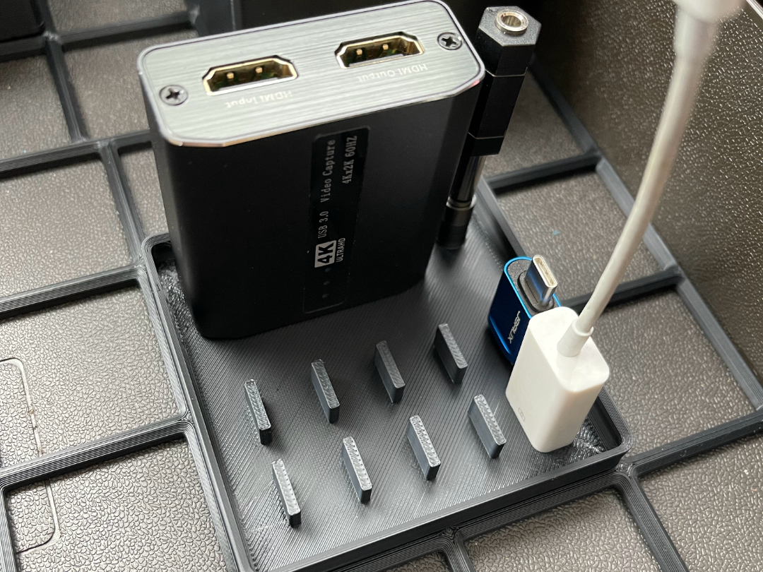 Gridfinity USB-Female Holder