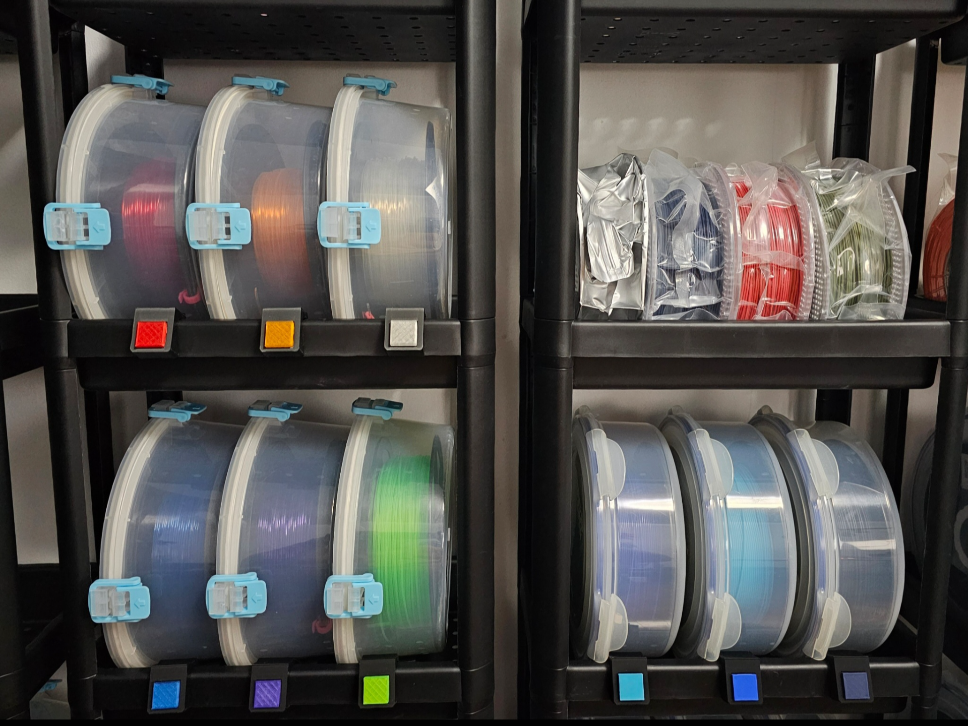 Filament Container Stands for Vesken Shelves