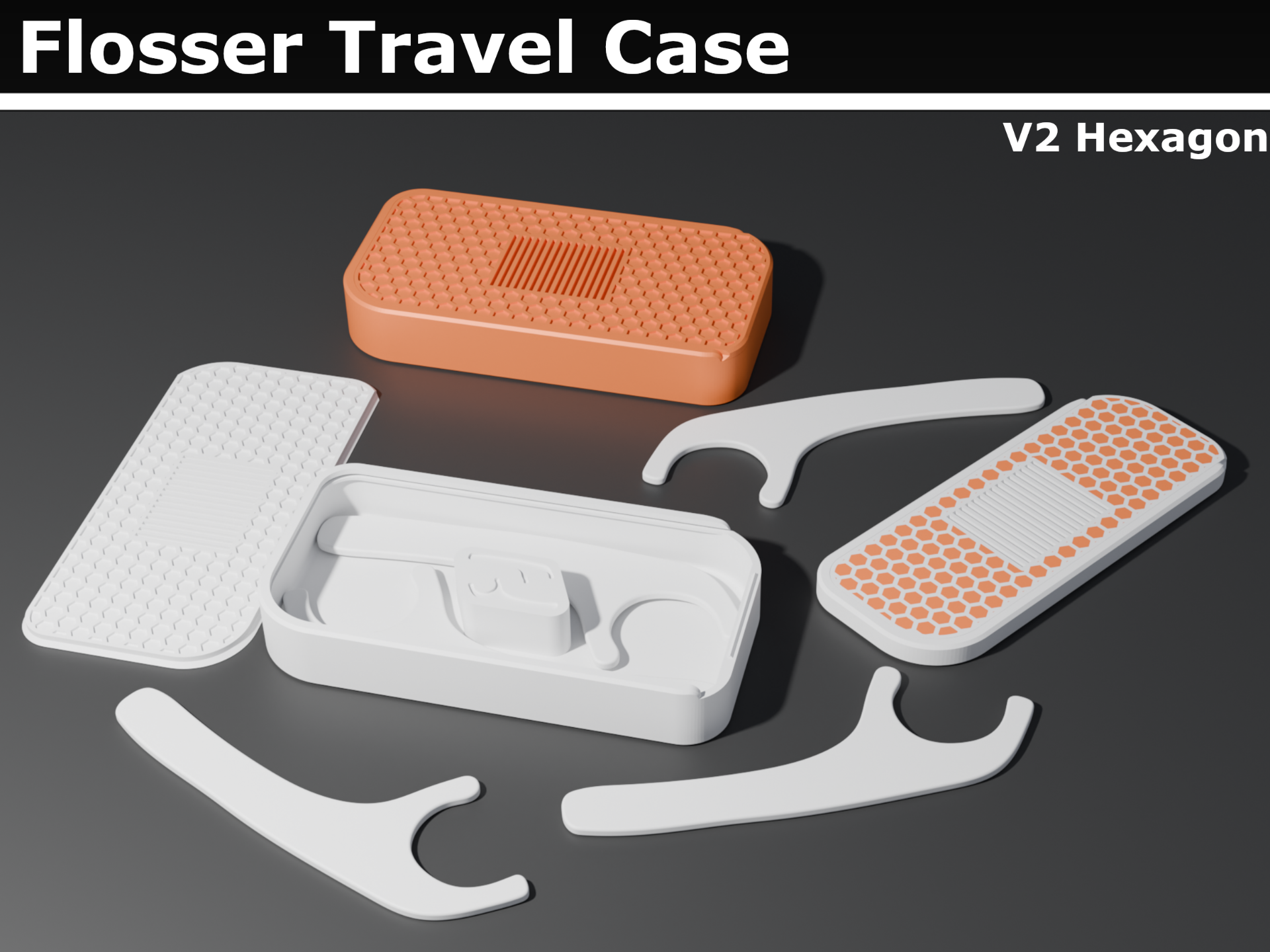 Travel Cases for Dental Flossers - Various Sizes