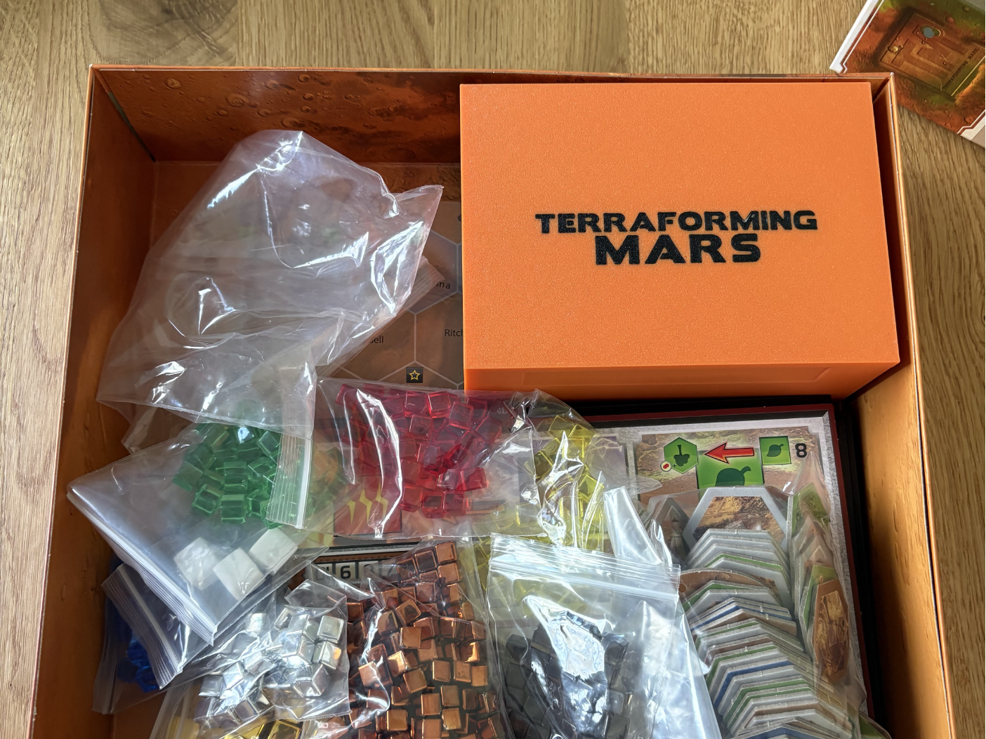 Kartenbox Terraforming Mars *gesleevte Karten*