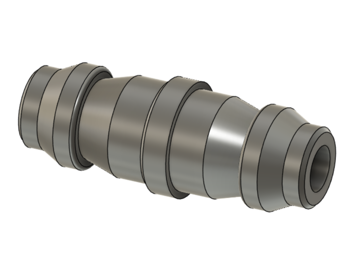 8mm air hose repair connector