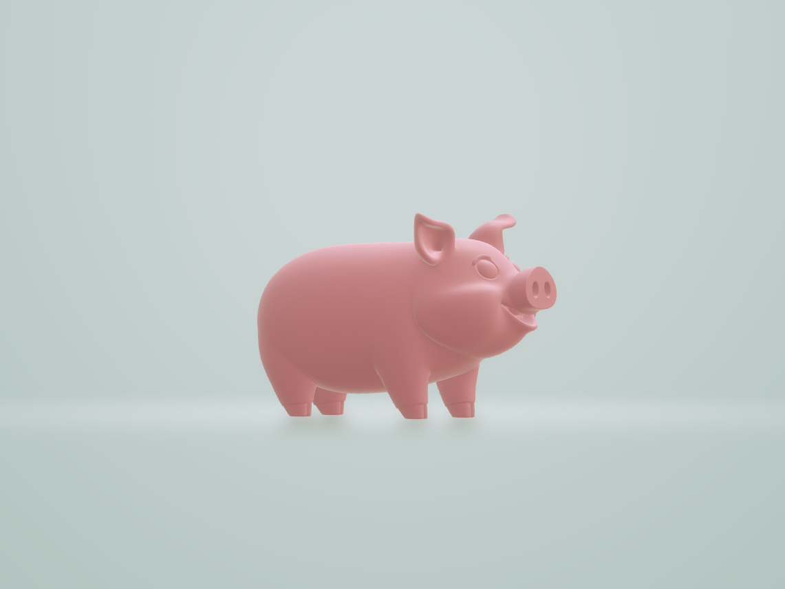 ANIMALI DA FATTORIA - maiale pig