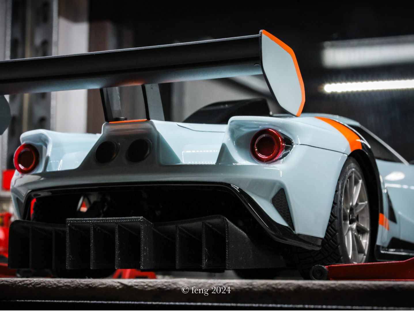 TAMIYA TT02 FORD GT MKII DIFFUSER