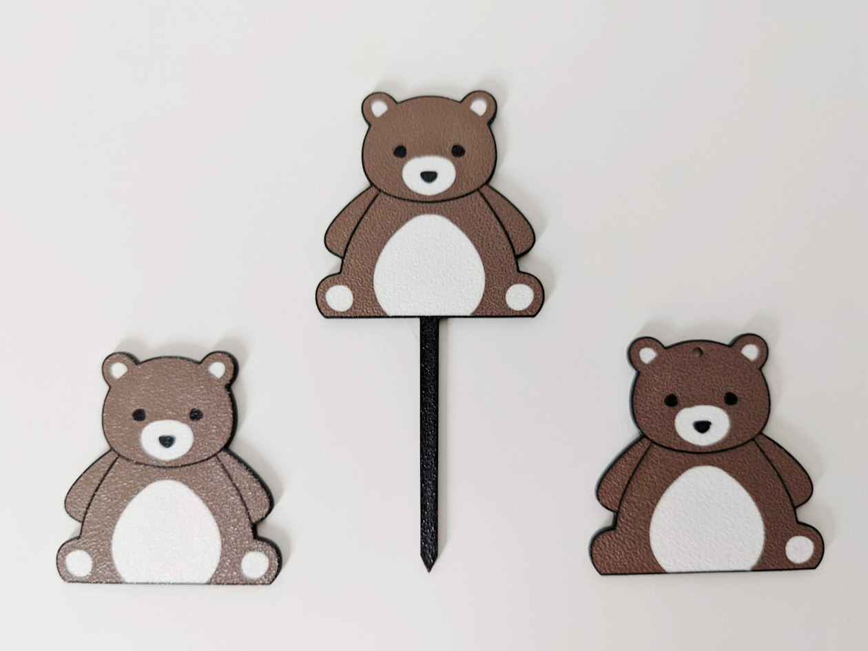 Cute bear decorations
