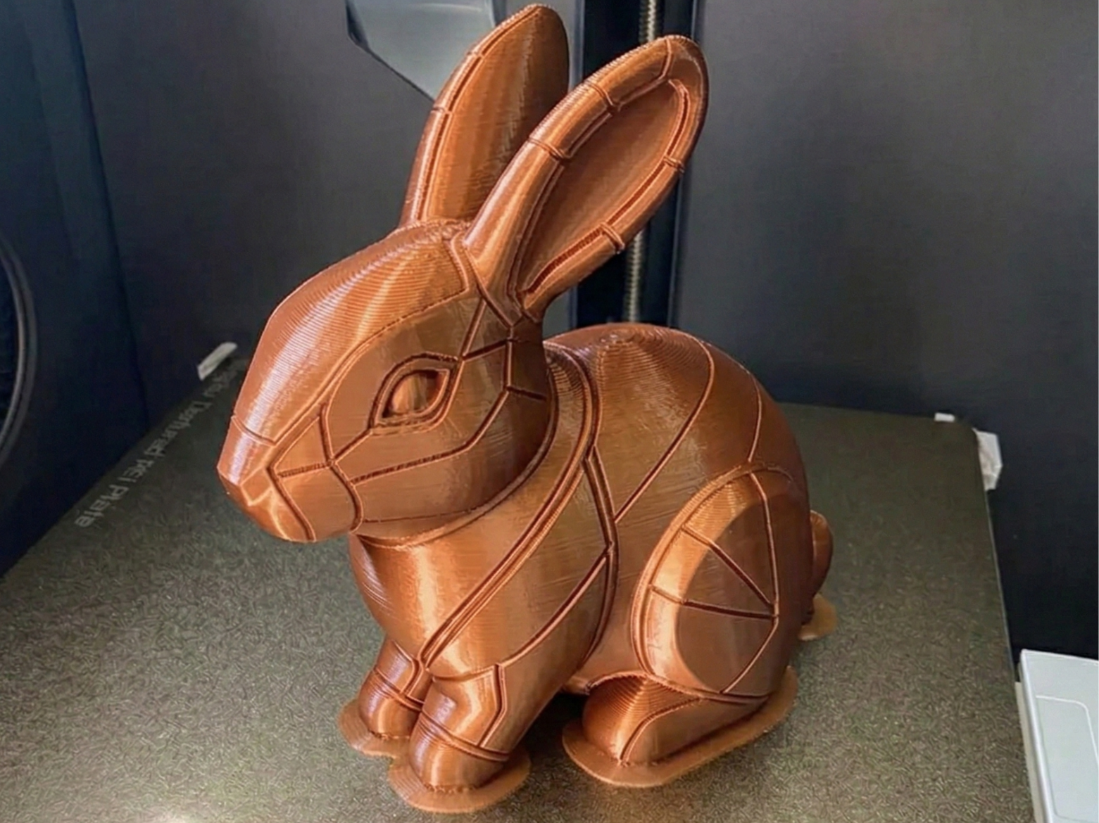 Copper Easter Bunny