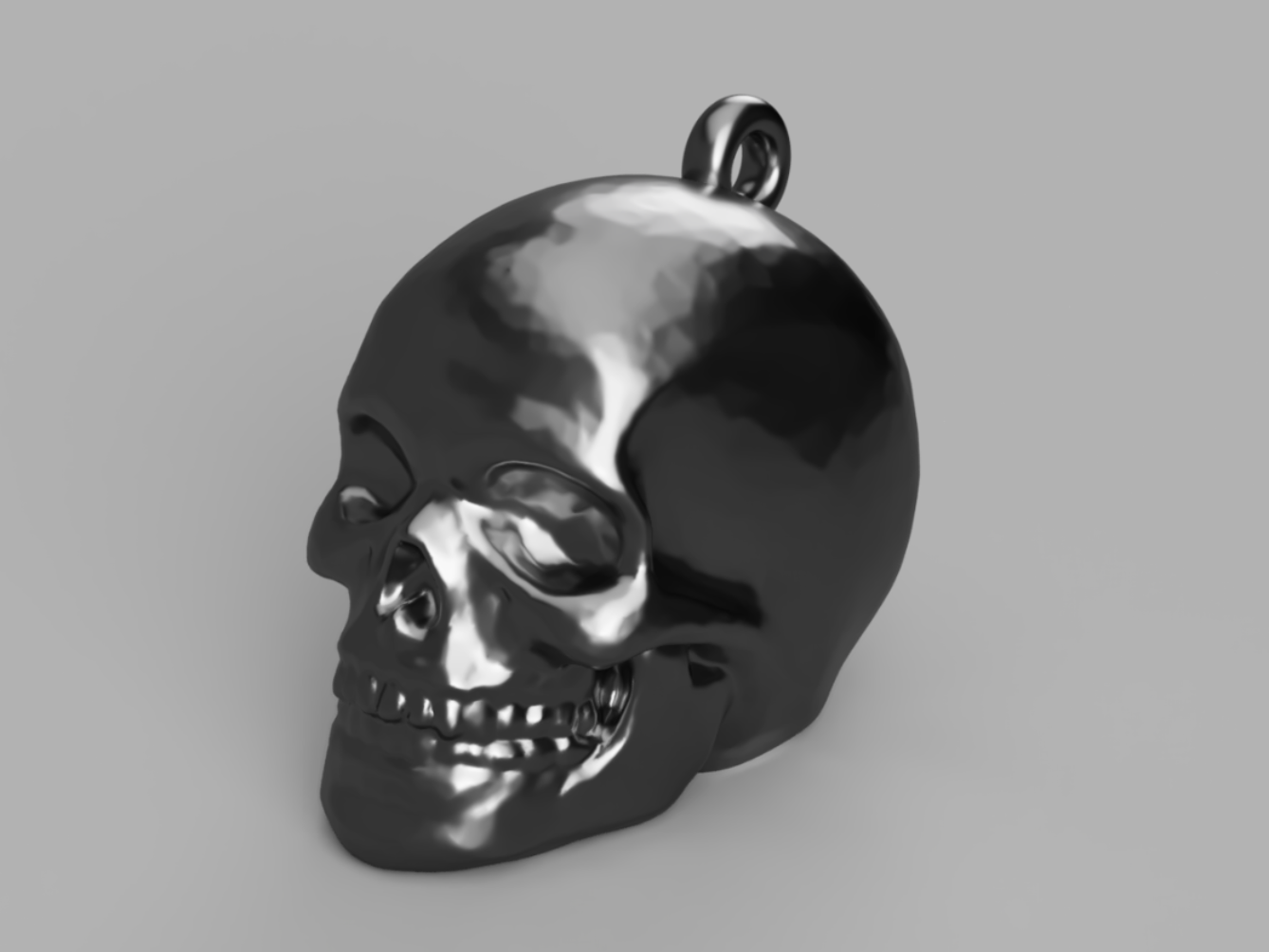 Skull Keychain