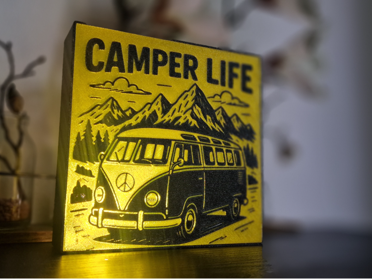 Camper Life Lightbox T1 Samba Bus