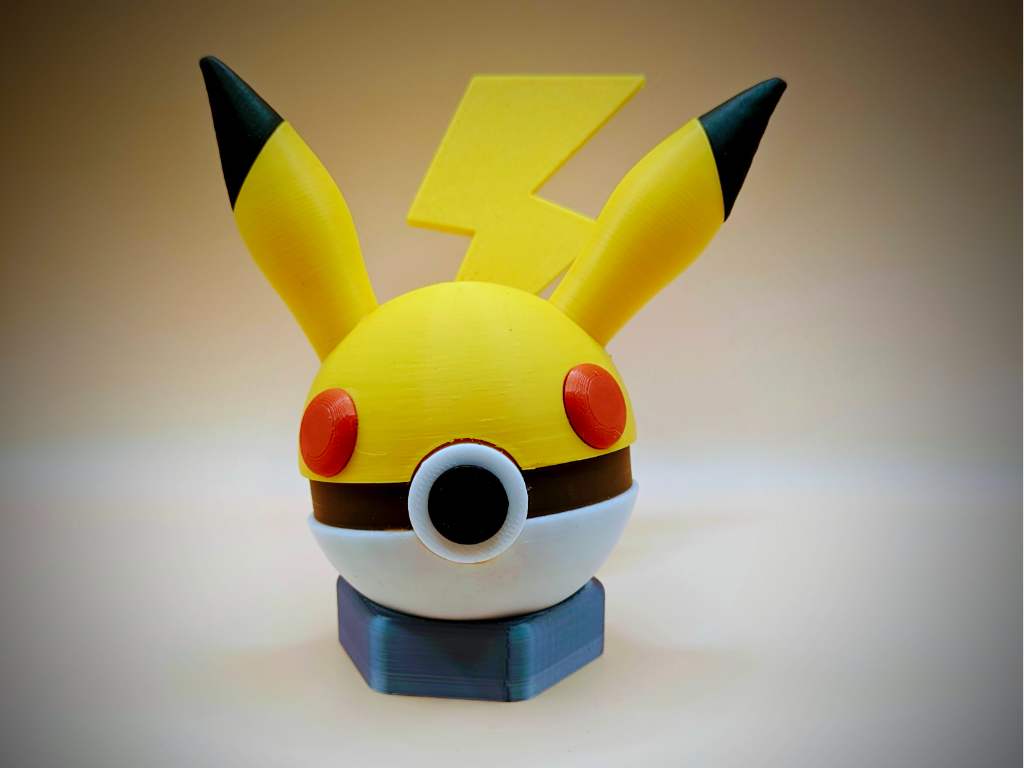 Pikachu Pokeball - MULTIPART