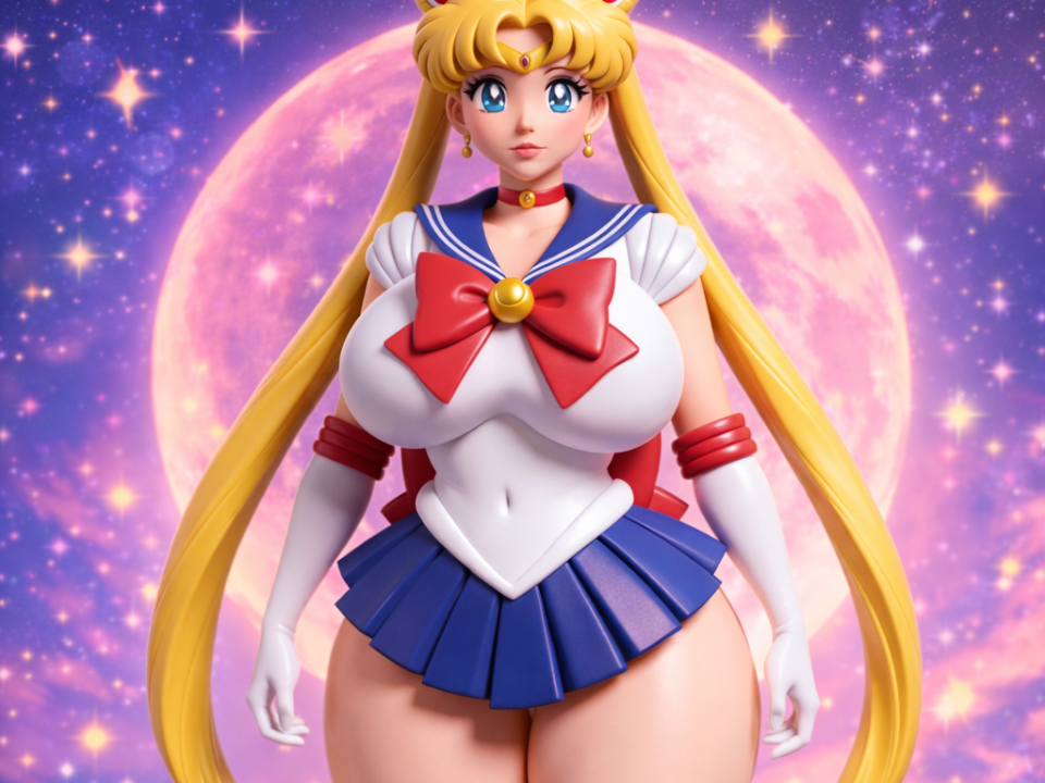 Curvy Sailor Moon Anime Figure