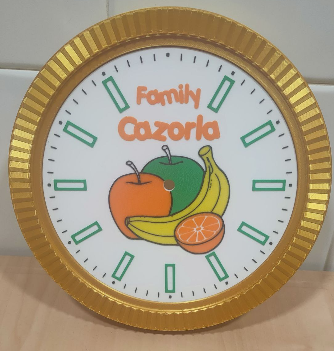 Reloj para colgar personalizable, FUNCIONAL.