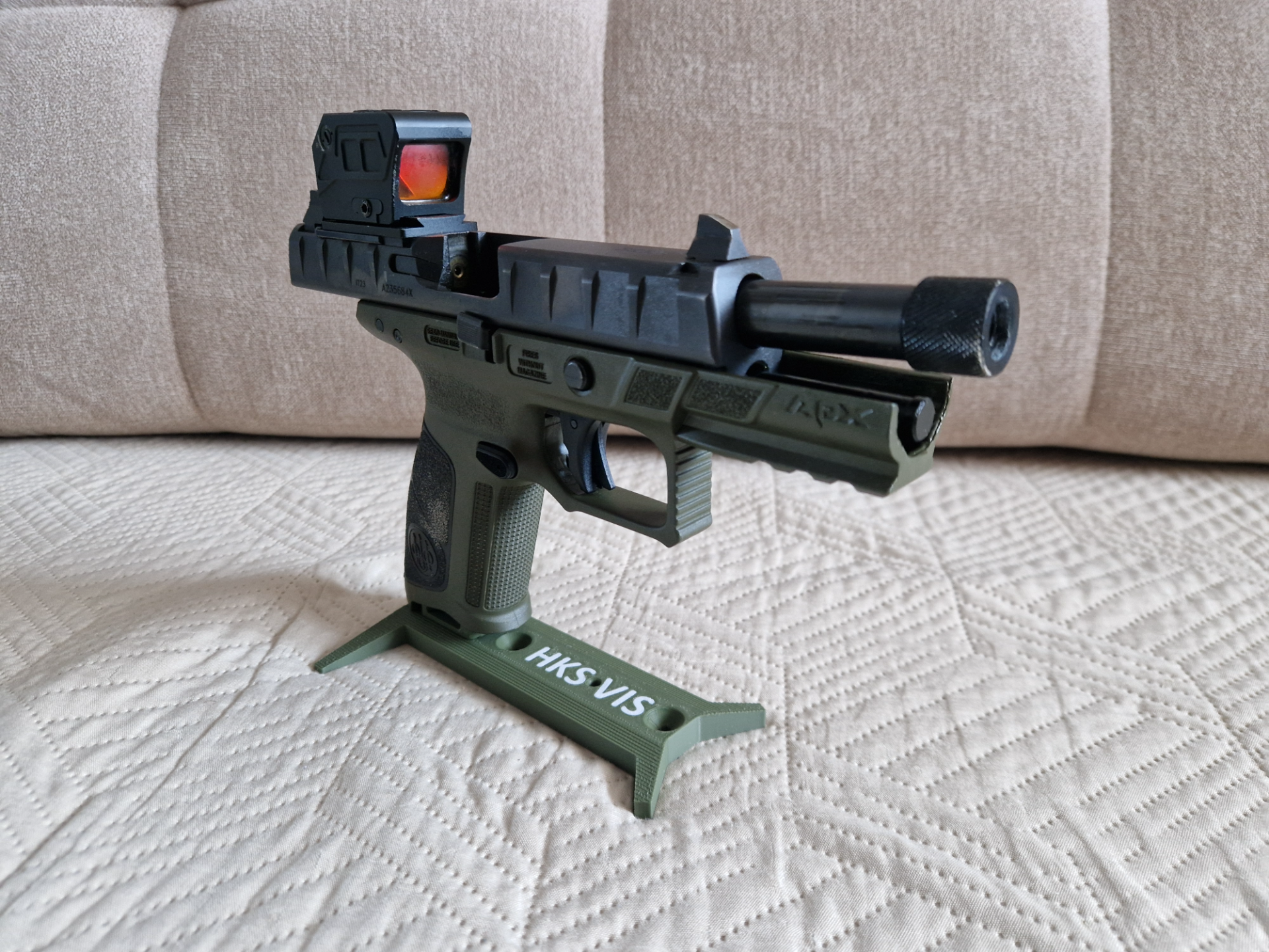 Pistol stand 9mm