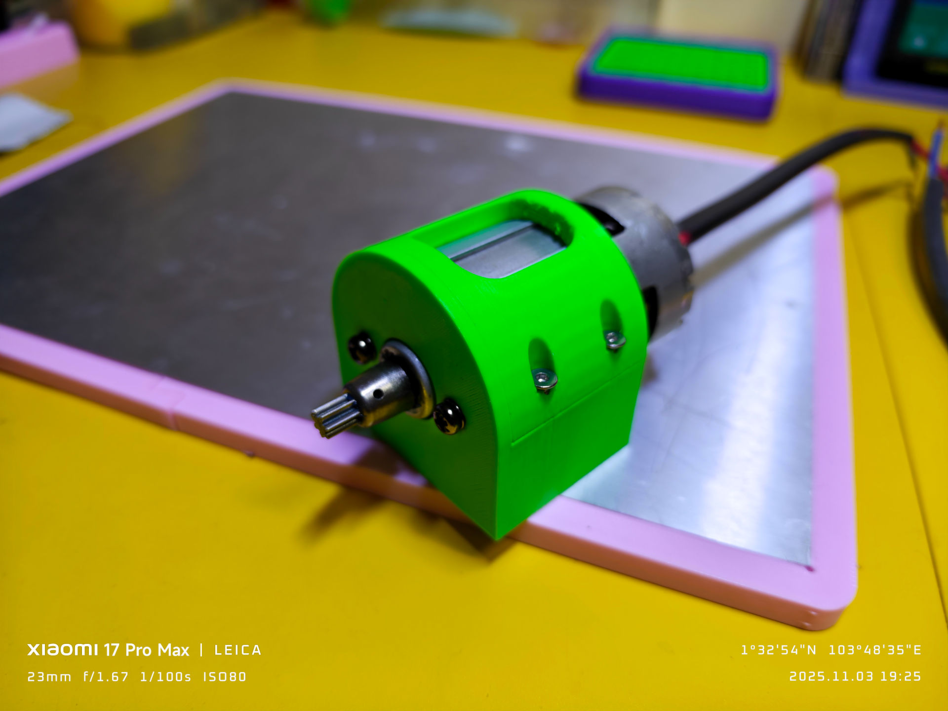 775 dc motor holder