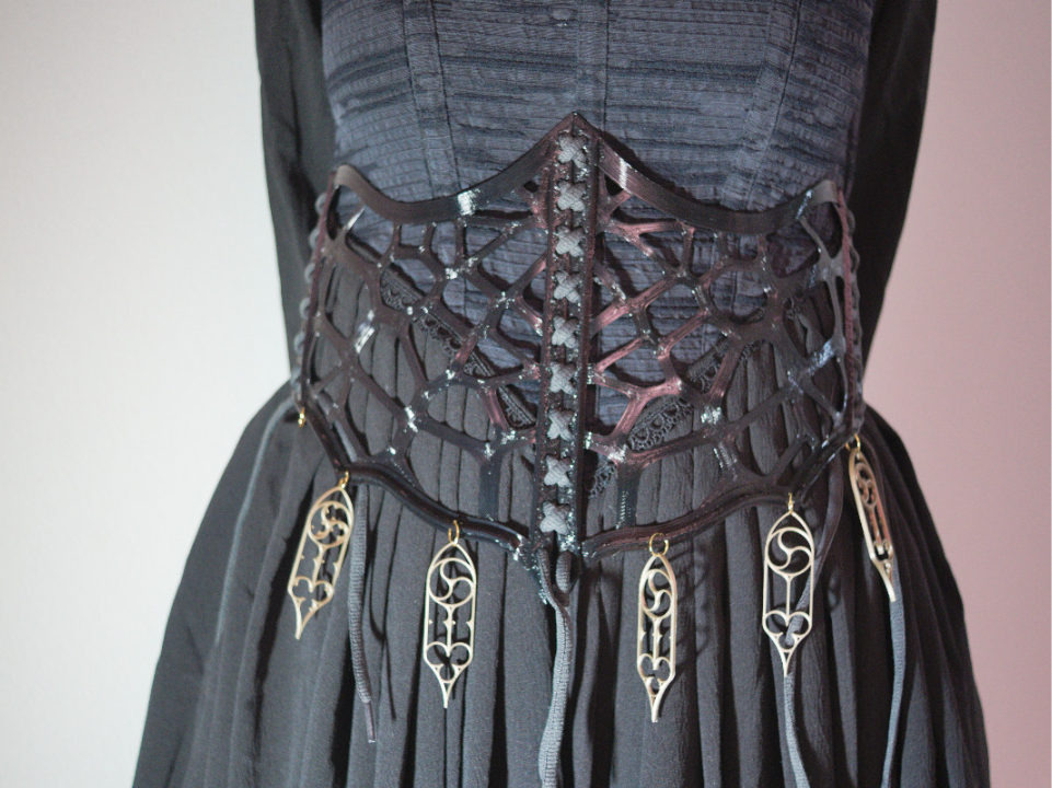 TPU Corset - Voronoi