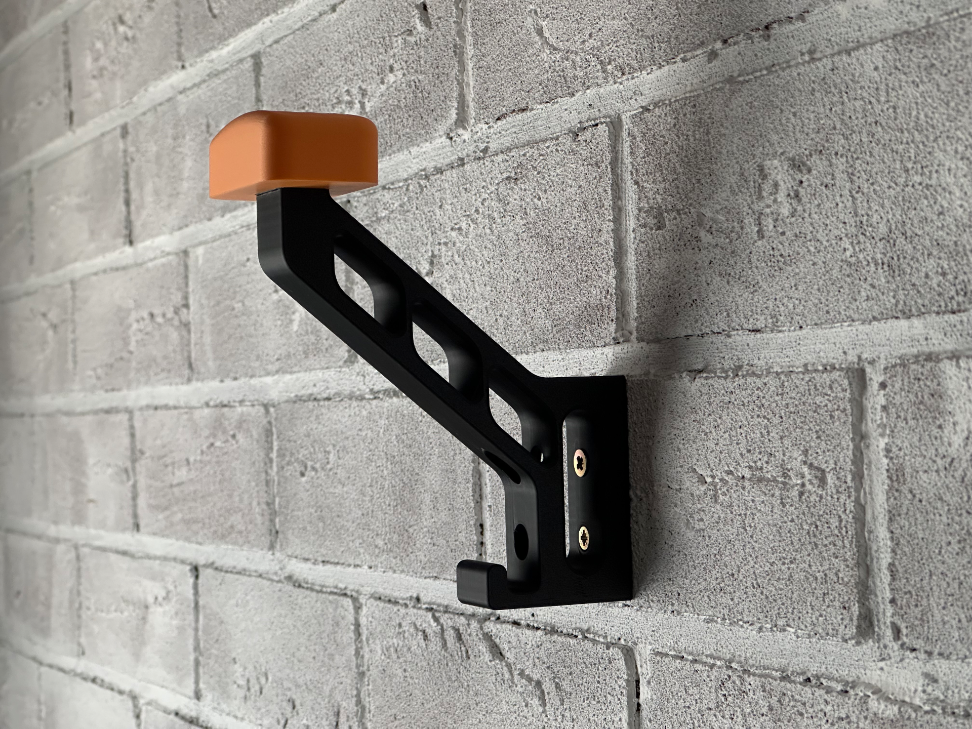 Helmet wall holder.