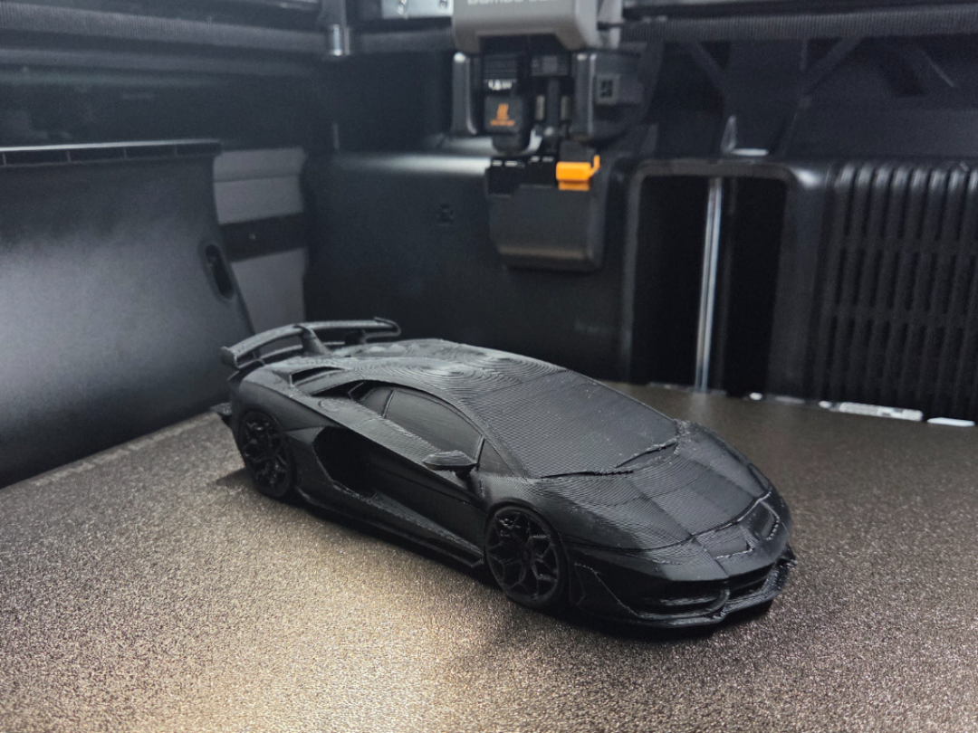 Lamborghini SVJ Kit Car (Snaps Together w/Cubes)