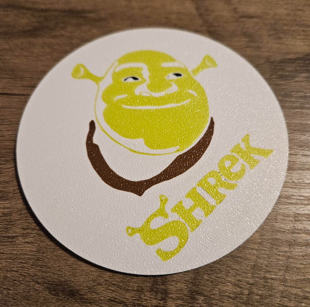 Shrek Drink Coaster