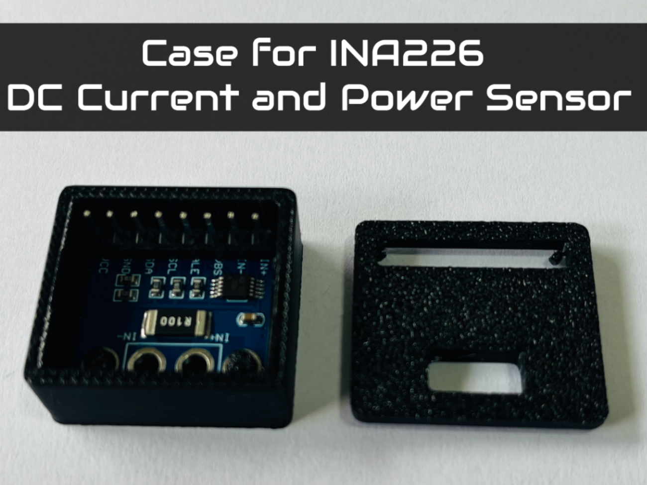 INA226 DC Current and Power Sensor Case
