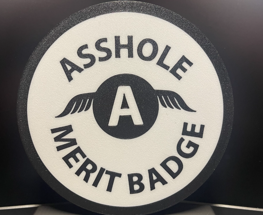 A.. Hole Merit Badge Light Box