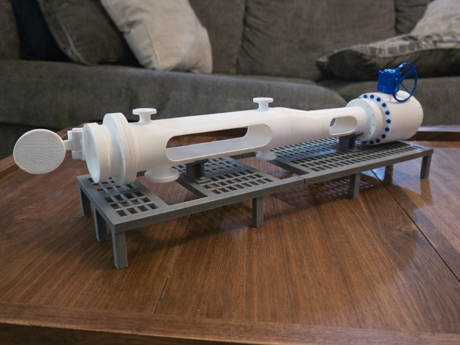 Pipeline Pig Launcher/Receiver