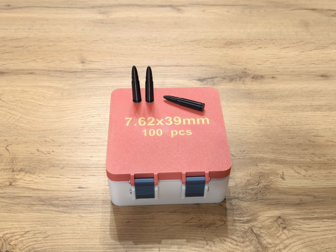 Ammo box -7.62x39 (100 pcs)
