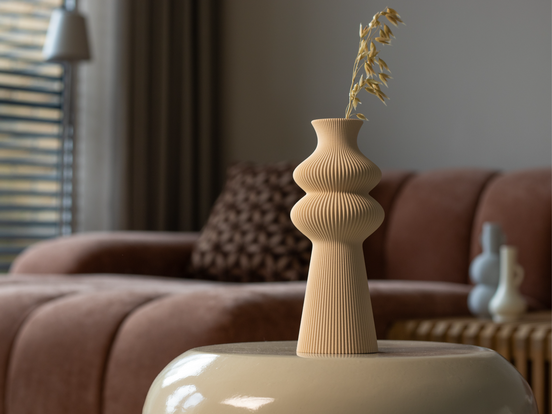 Vase NOÉMIE - Elegant Ribbed Vase