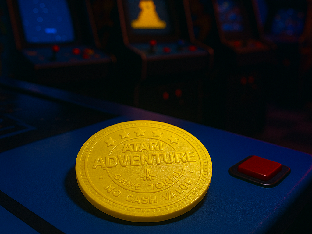 Atari Adventure Game Token