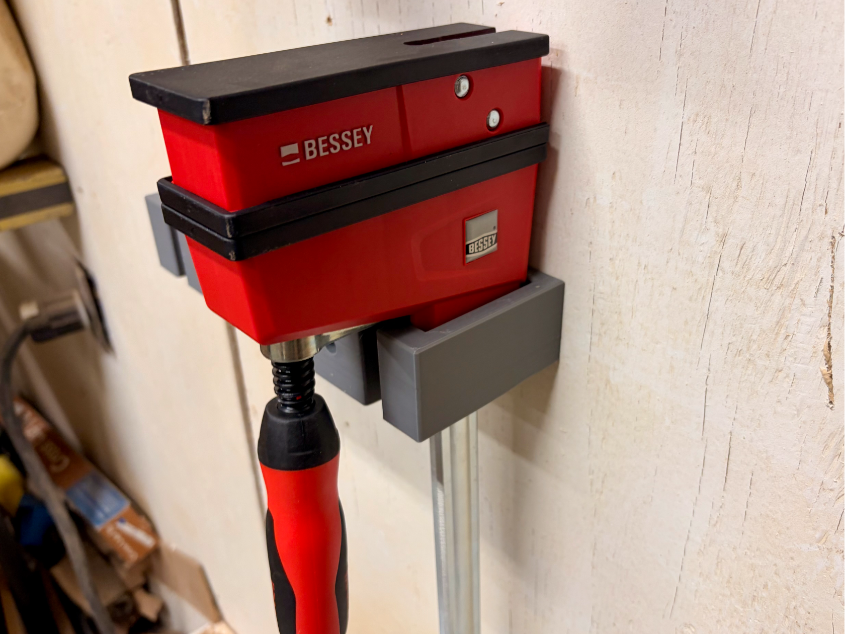 Bessey K-body clamp Parallel clamp wall mount NEW
