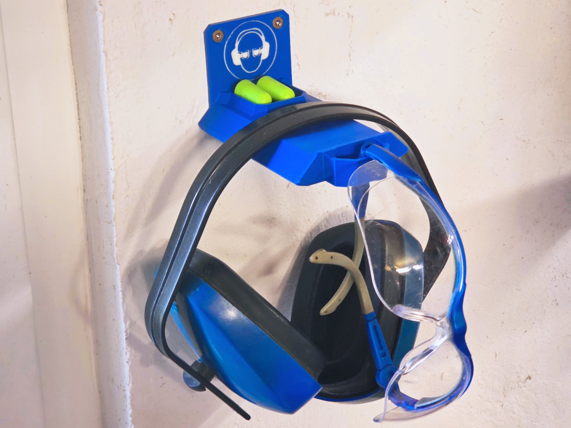PPE Holder – Glasses & Earmuffs