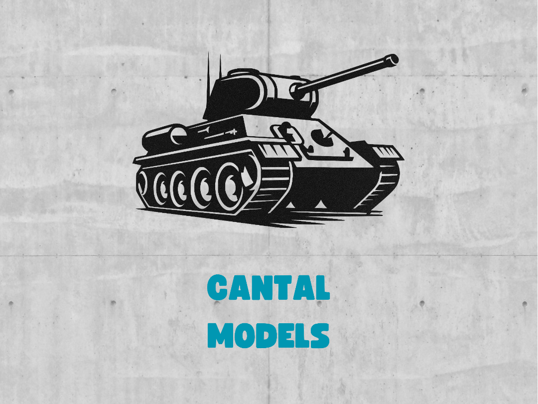 T-34 WW2 TANK | 2D WALL ART