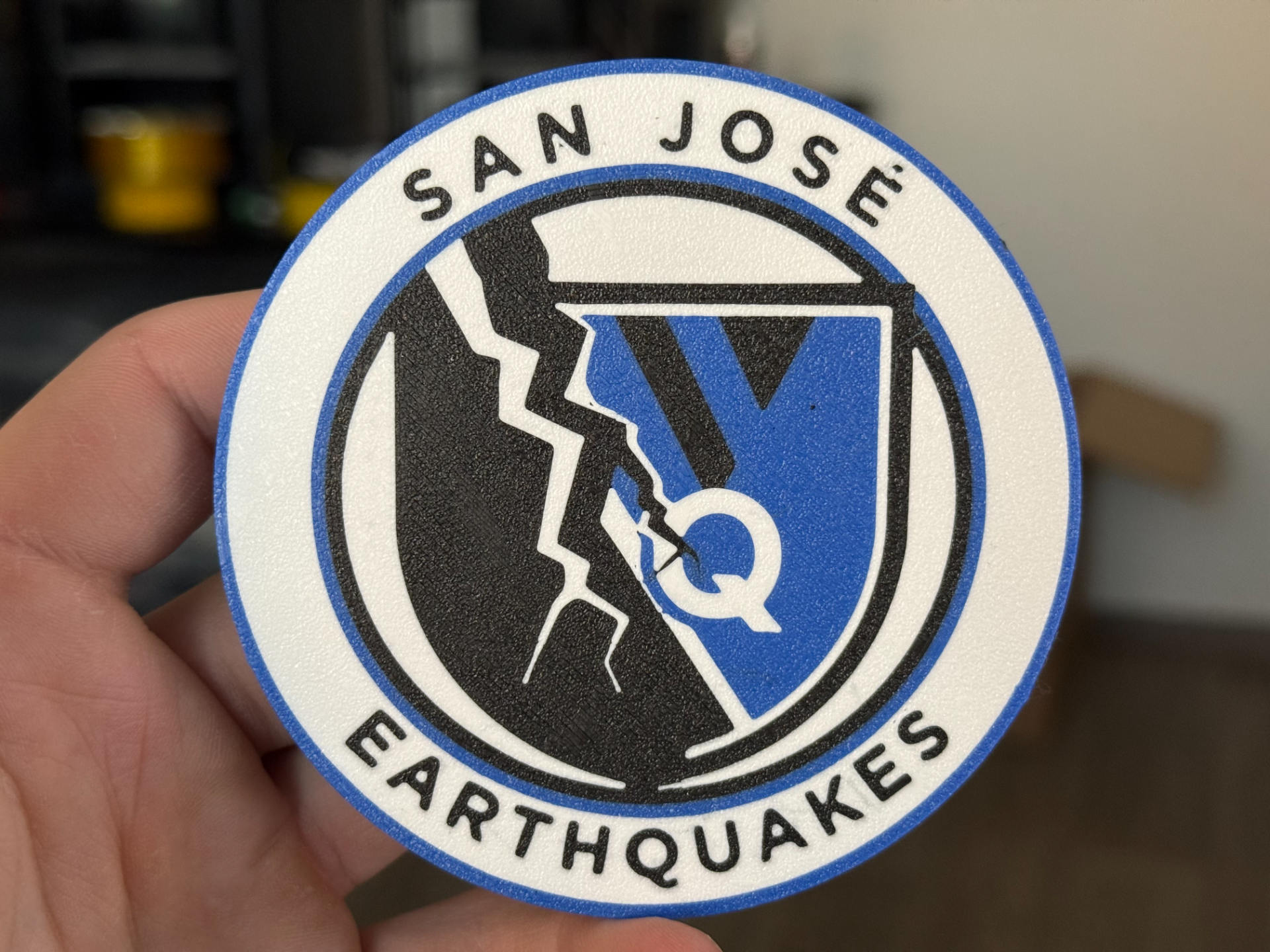San Jose Earthquakes coaster