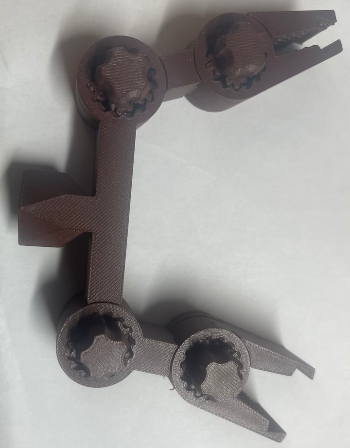 Dual Grip Adapter for Modular Robot Arm
