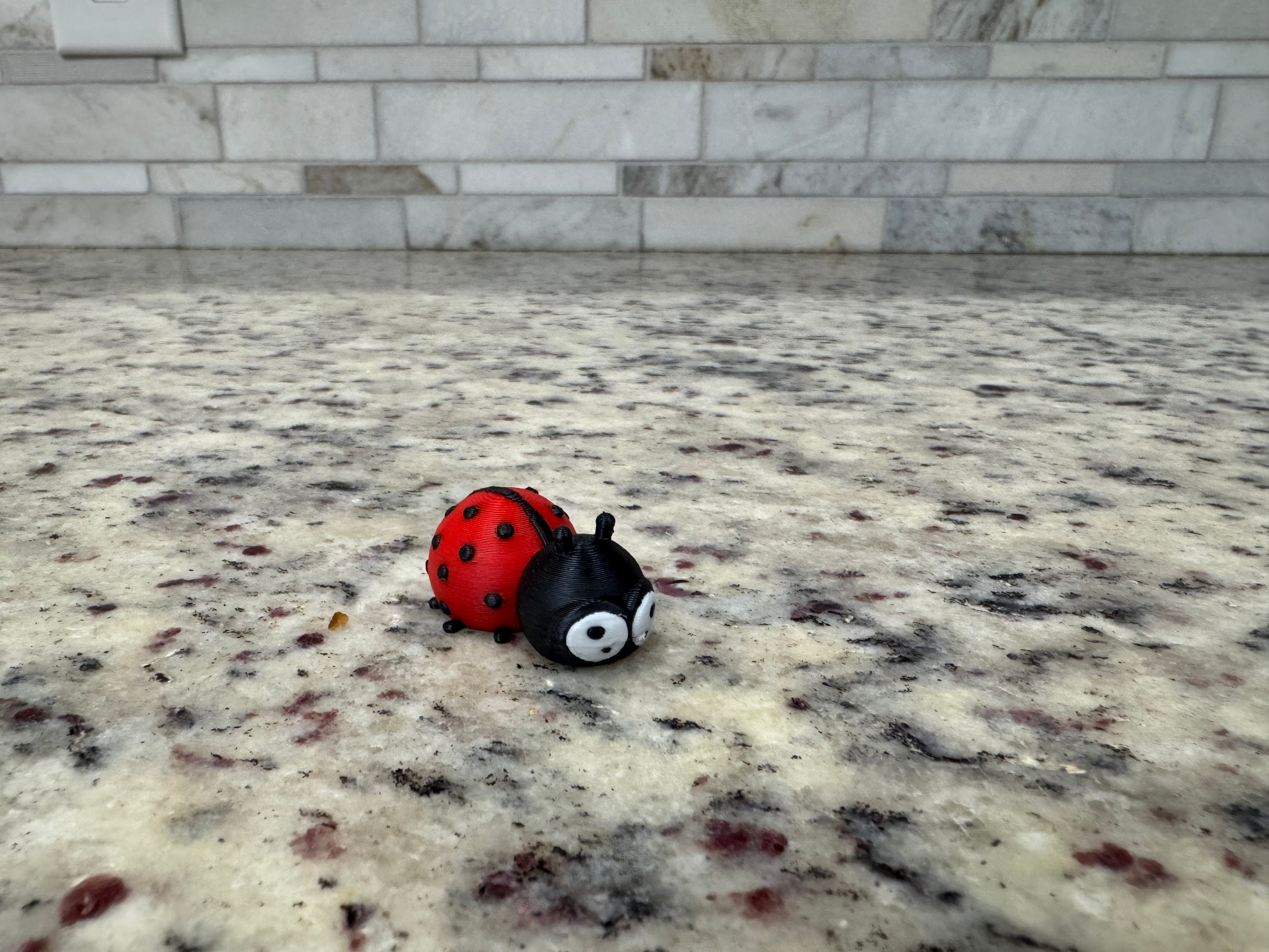 Cute Lady Bug with Articulated Head