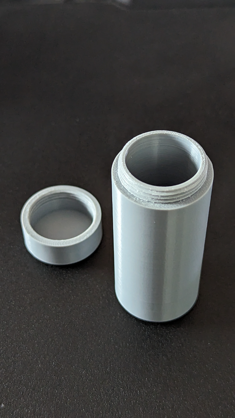 21700 flat top battery case
