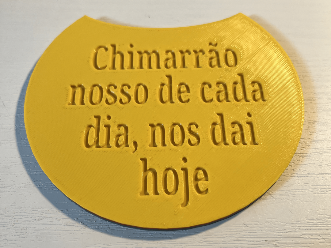 Sevador de chimarrão/Virador de erva mate
