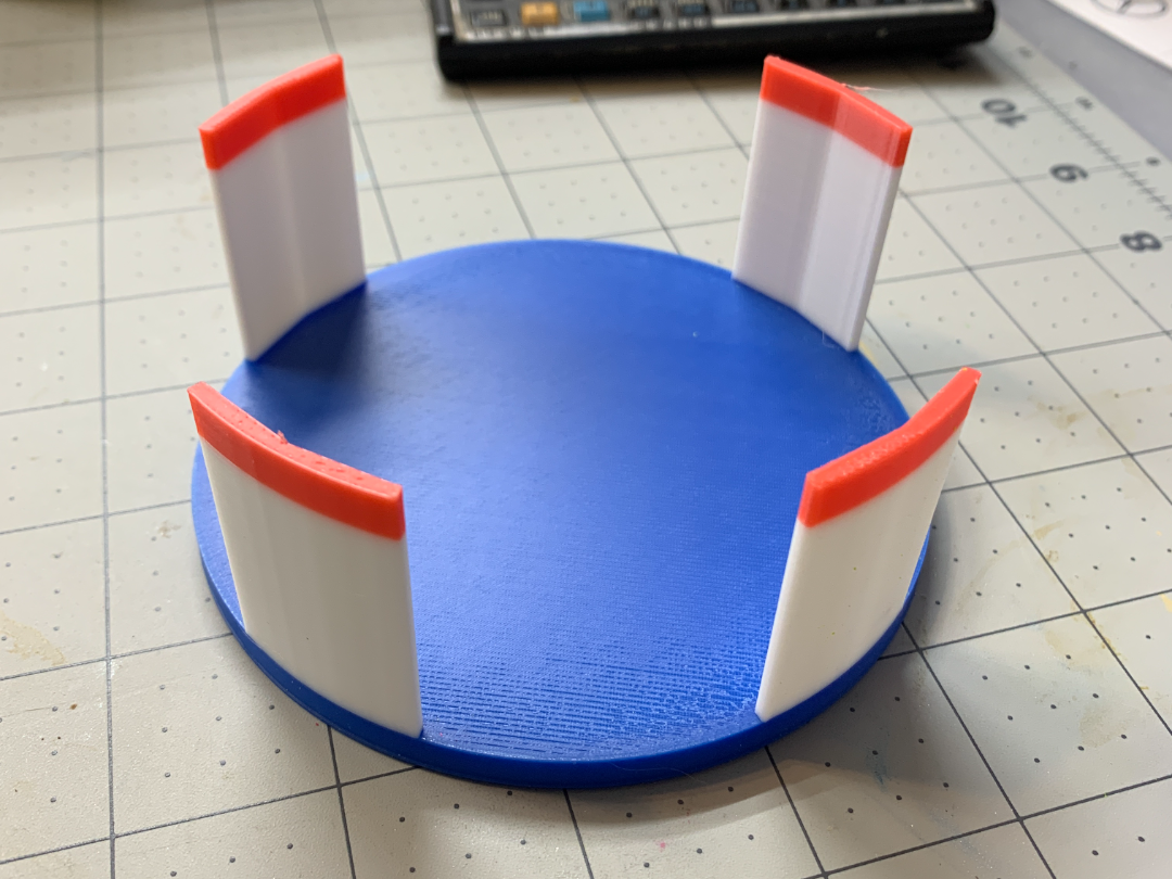 100mm coaster holder - approximately 40mm hgt