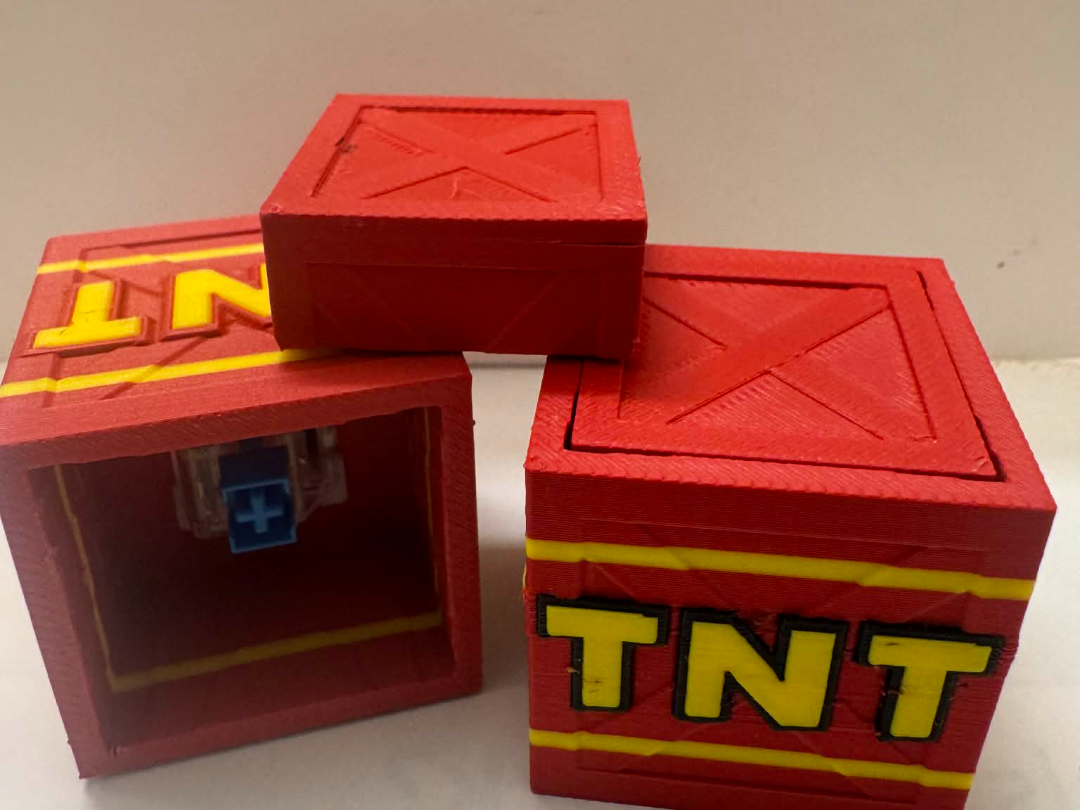 Crash Bandicoot Insipired TNT Fidget Clickers